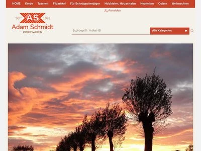 Website von Adam Schmidt GmbH & Co. KG