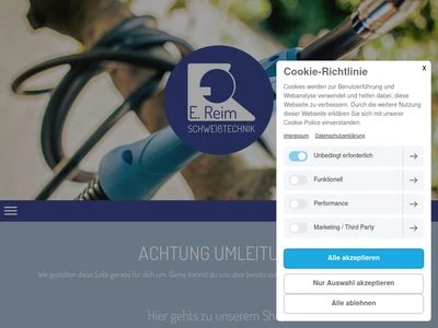 Website von E. Reim GmbH