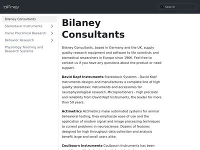 Website von Bilaney Consultants GmbH