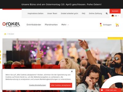 Website von Orakel BV