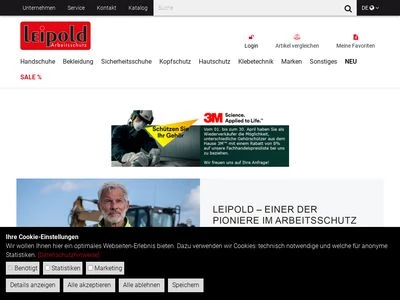 Website von Richard Leipold GmbH