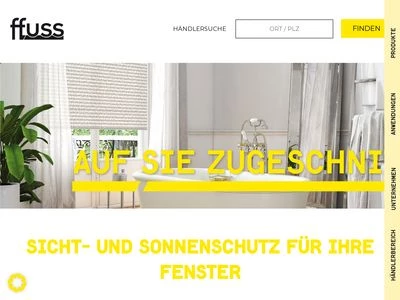 Website von ffuss GmbH
