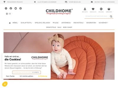Website von CHILDHOME