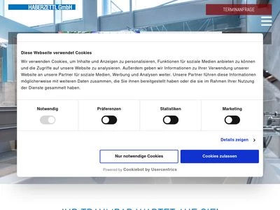 Website von W. Haberzettl GmbH