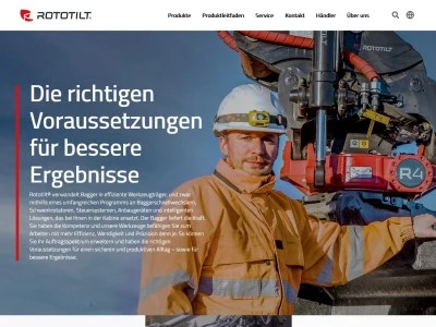 Website von Rototilt GmbH