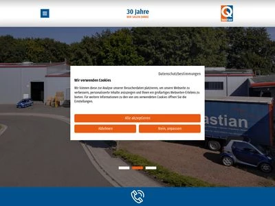 Website von bastian Industrial handling GmbH