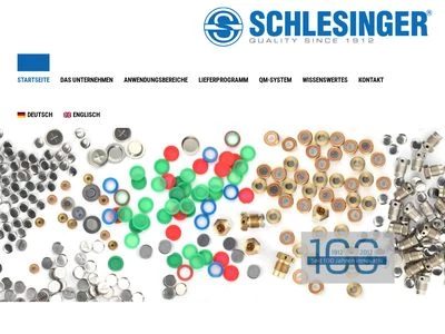 Website von Berstscheiben Schlesinger GmbH