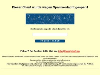 Website von Handytreff GmbH