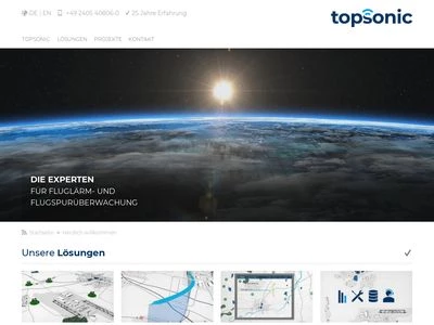 Website von Topsonic Systemhaus GmbH