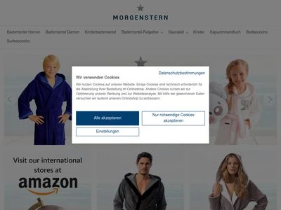 Website von Morgenstern GmbH