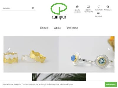 Website von Campur GmbH