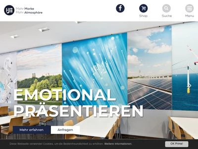 Website von HJE Pro GmbH