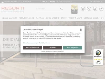 Website von Resorti GmbH & Co. KG