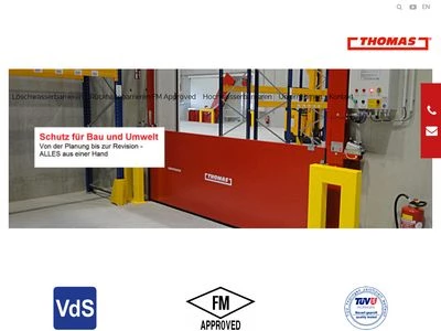 Website von THOMAS SYS TECH GmbH