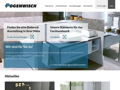Website von Fritz Pogenwisch GmbH & Co. KG