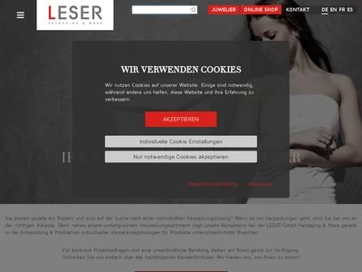 Website von Leser GmbH