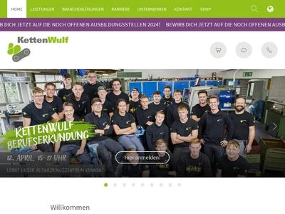 Website von KettenWulf Betriebs GmbH