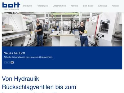 Website von Wolfgang Bott GmbH & Co. KG