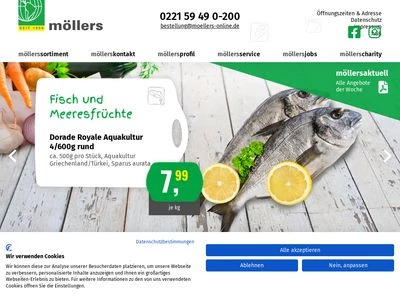 Website von Bernhard Möllers GmbH & Co KG