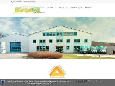 Website von Birtel KG