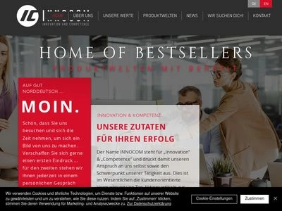 Website von Innocom GmbH