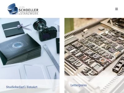 Website von Schoeller & Stanzwerk GmbH & Co. KG