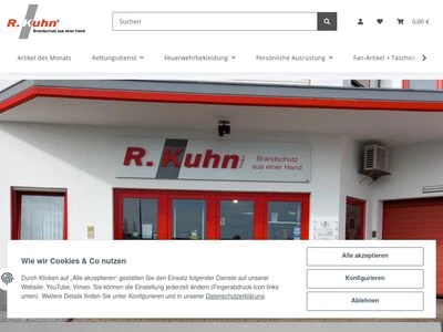 Website von R. Kuhn GmbH