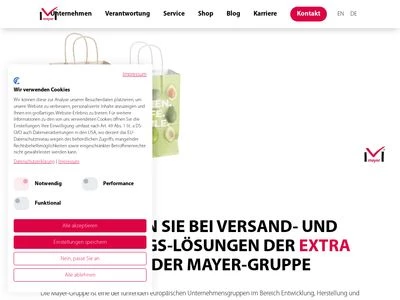 Website von Torgau-Kuvert GmbH & Co. KG