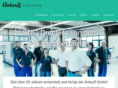 Website von Anlauff GmbH