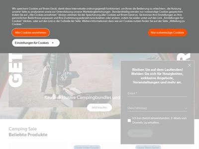 Website von Dometic Germany GmbH