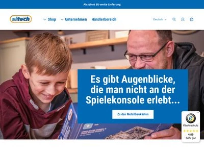 Website von Eichsfelder Technik eitech GmbH