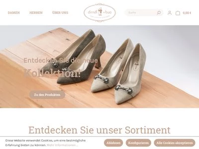 Website von Shucube GmbH