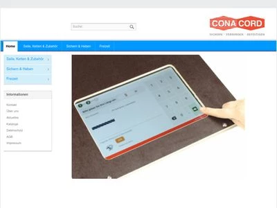 Website von CONACORD Voigt GmbH und Co. KG