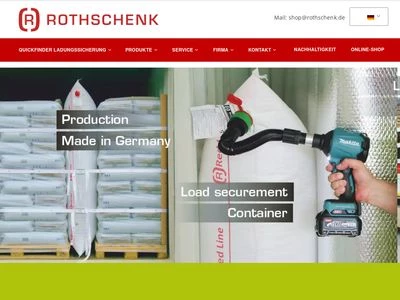 Website von G&H GmbH Rothschenk