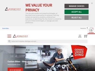 Website von WNT Deutschland GmbH
