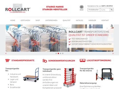 Website von Gabriel Transportsysteme GmbH