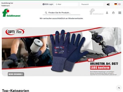 Website von HELMUT FELDTMANN GmbH