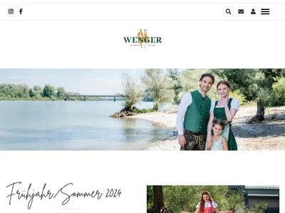 Website von Wenger Austrian Style KG