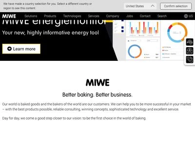 Website von MIWE Michael Wenz GmbH
