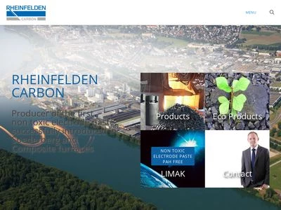 Website von RHEINFELDEN CARBON GmbH & Co KG