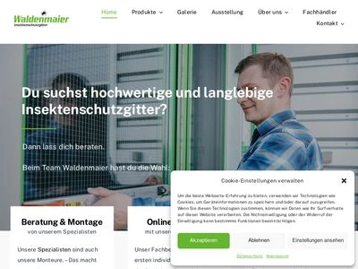 Website von Waldenmaier GmbH & Co. KG