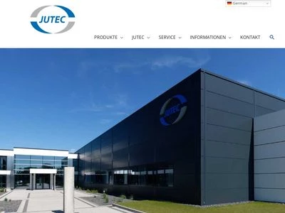 Website von JUTEC Hitzeschutz und Isoliertechnik GmbH