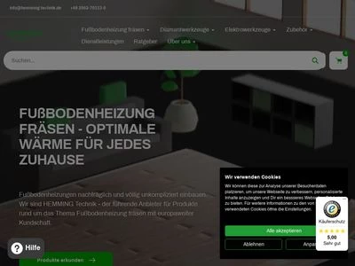 Website von Hemming Technik GmbH & Co.KG