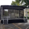 Mobile Trailerbühne AL Stage R48 - Bühne mit 2 Aufgangstreppen