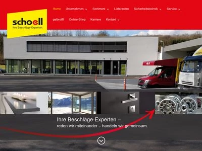 Website von Hermann Schoell GmbH & Co. KG