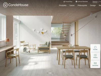 Website von Conde House Europe GmbH