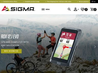 Website von SIGMA-ELEKTRO GmbH