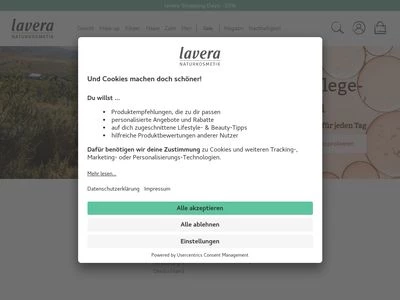 Website von Laverana GmbH & Co. KG