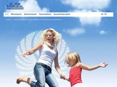 Website von Trimilin GmbH
