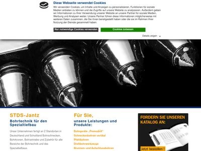Website von STDS-Jantz GmbH & Co. KG